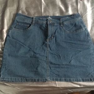 Denim Skort -size 10